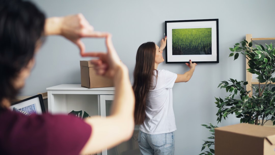 Agence immobilière au travail