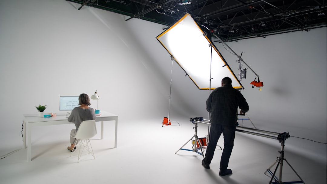 Photographe au travail