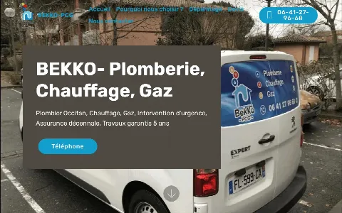 Capture du site Bekko-PCG